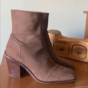Steve Madden Harmen Square Toe Ankle Boots